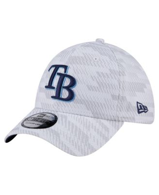 New Era - Men's White Tampa Bay Rays Graded 39THIRTY Flex Hat