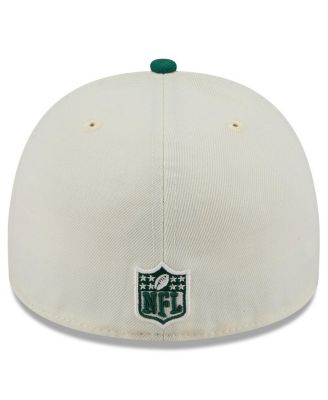 Men's Cream/Green New York Jets 2025 NFL Draft A-Frame 59FIFTY Fitted Hat