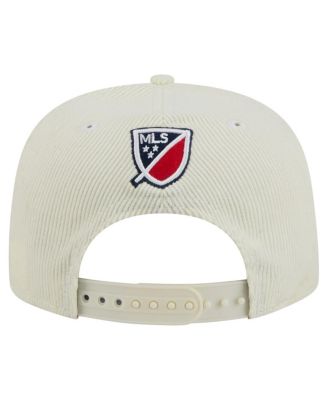 Men's Cream New England Revolution 2025 Kickoff Snapback Golfer Hat