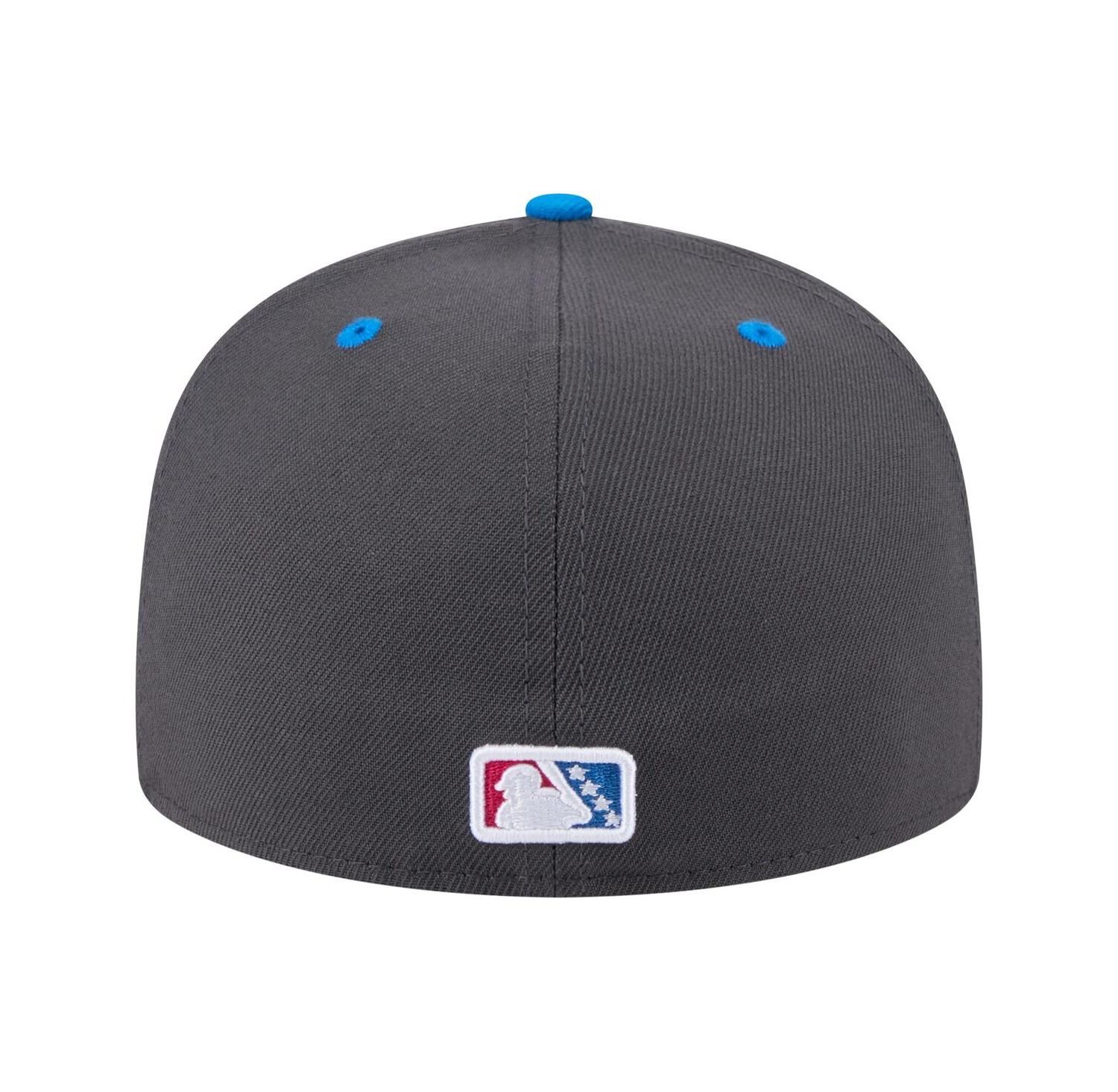 Men's Gray/Blue San Antonio Missions Copa de la Diversion 59FIFTY Fitted Hat