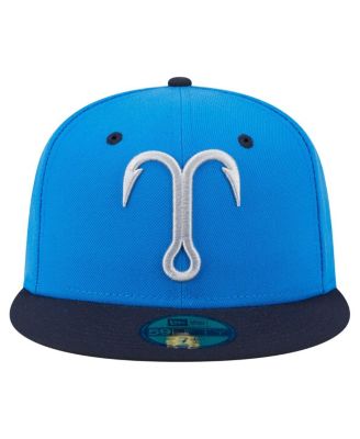 Men's Blue/Navy Tampa Tarpons Authentic Collection 59FIFTY Fitted Hat