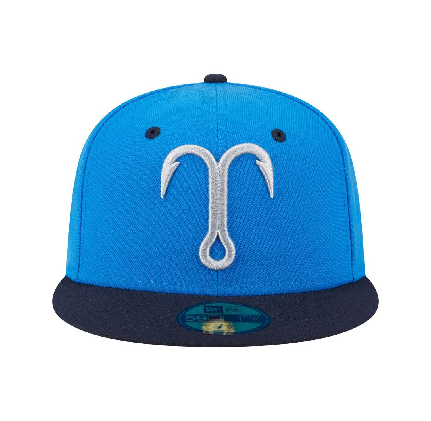 Men's Blue/Navy Tampa Tarpons Authentic Collection 59FIFTY Fitted Hat