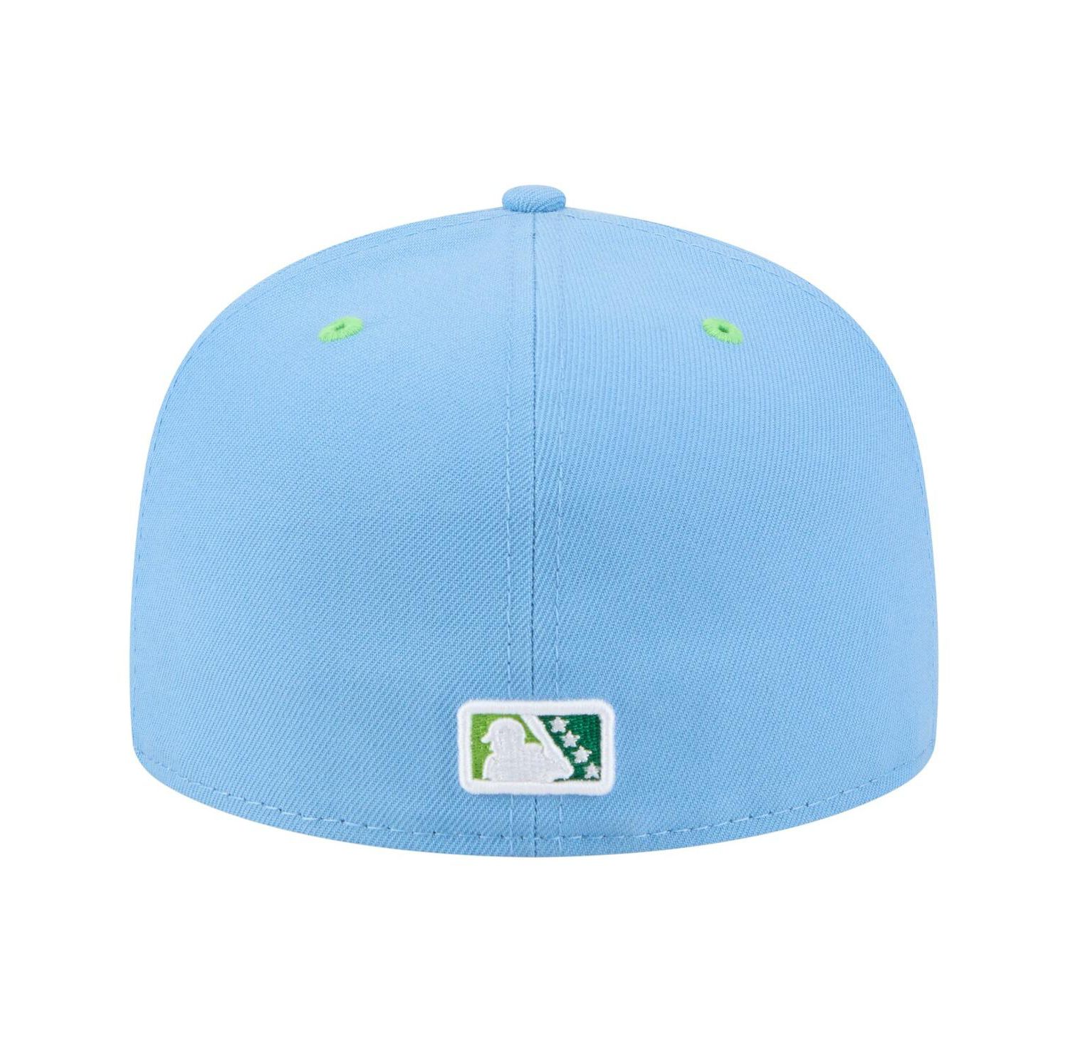 Men's Light Blue Daytona Tortugas Authentic Collection 59FIFTY Fitted Hat