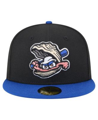 Men's Black/Blue Biloxi Shuckers Authentic Collection 59FIFTY Fitted Hat