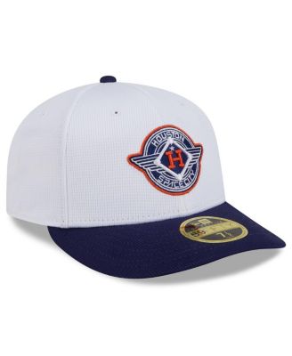 Men's White/Navy Houston Astros 2025 City Connect Batting Practice Low Profile 59FIFTY Fitted Hat