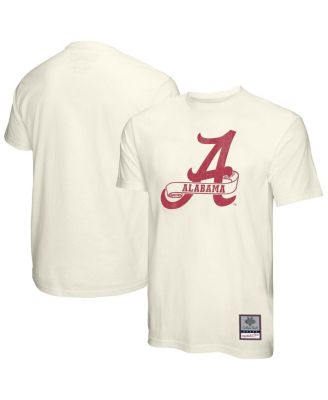Mitchell & Ness - Men's Cream Alabama Crimson Tide Vintage Tone T-Shirt
