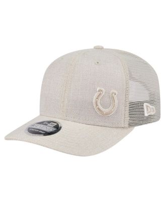New Era - Men's Natural Indianapolis Colts Flawless 9SEVENTY Stretch-Snap Hat