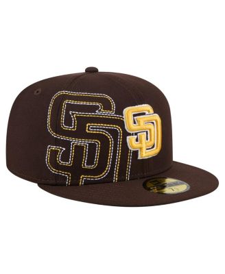 New Era - Men's Brown San Diego Padres Yarn Stitch 59FIFTY Fitted Hat