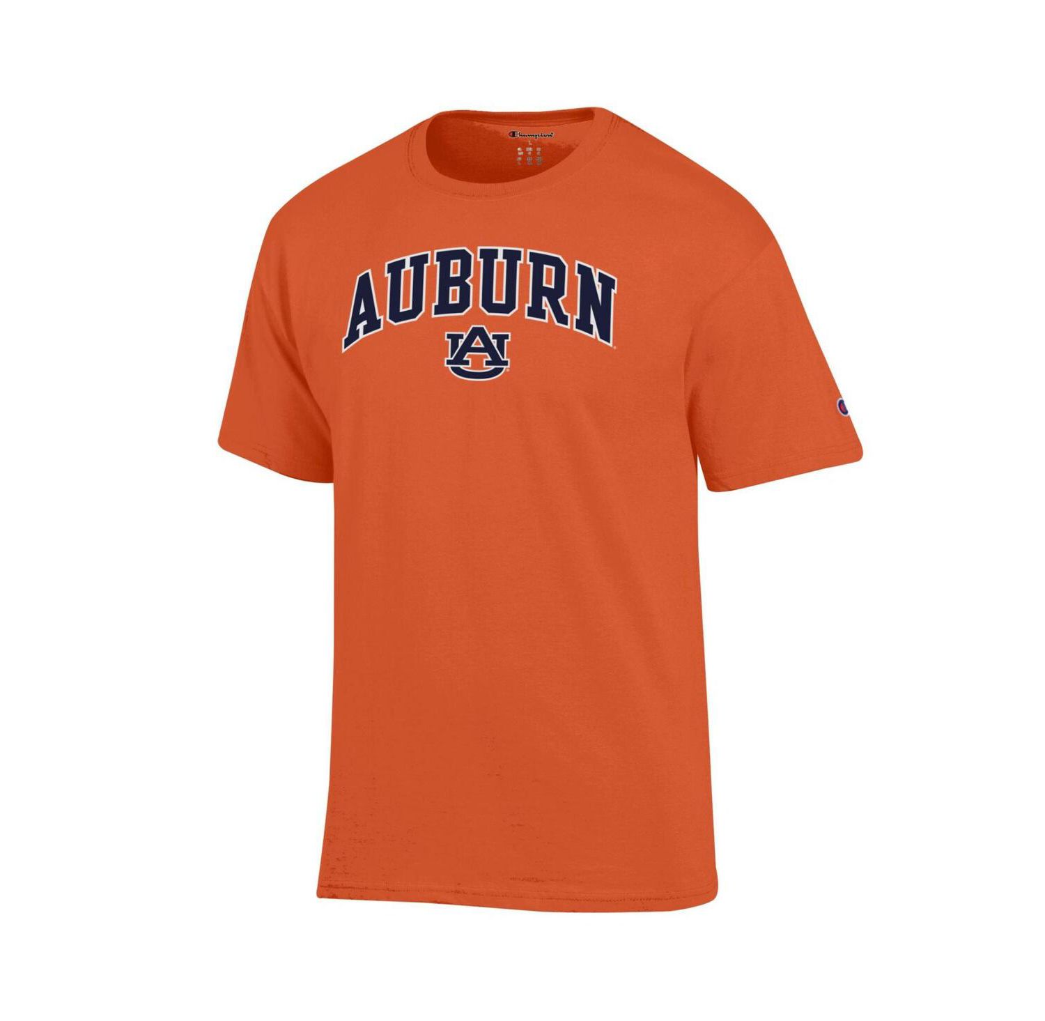 Men's Orange Auburn Tigers Arched Logo T-Shirt