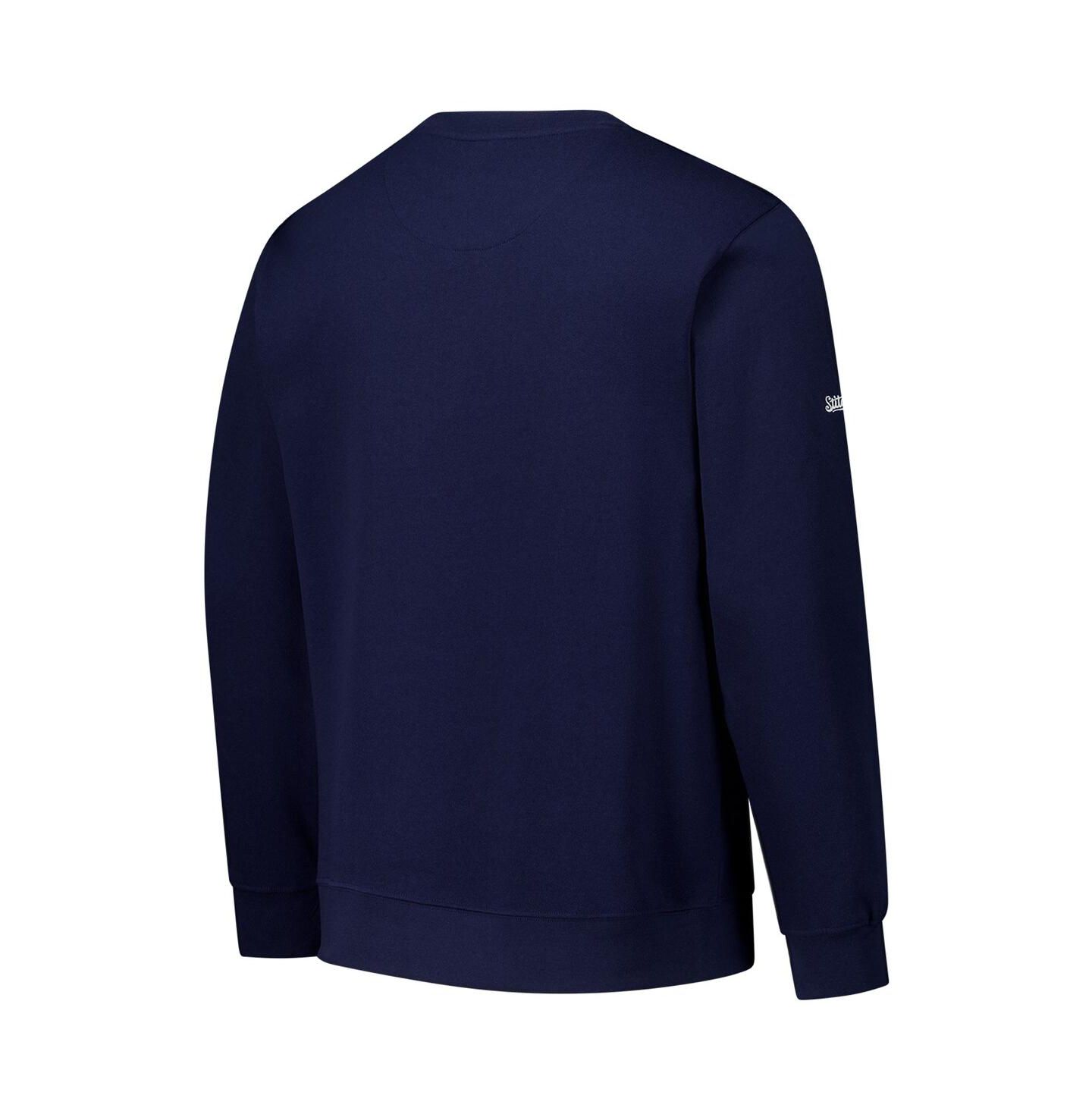 Мужская толстовка Stitches Navy Minnesota Twins Lightweight Crew — фото 3