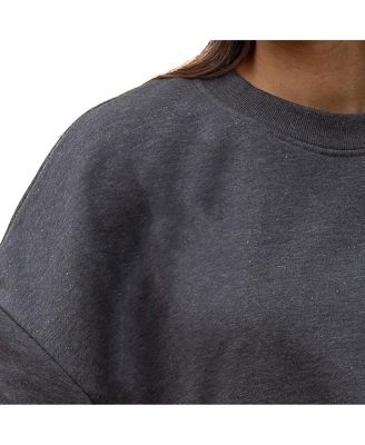 Women's Charcoal Ohio State Buckeyes Premium Fleece Pullover Sweatshirt