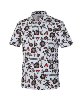 Men's White Arizona Diamondbacks Pua Performance Polo Shirt