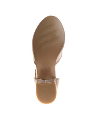 Little and Big Girls Low Heeled Dress Shoe