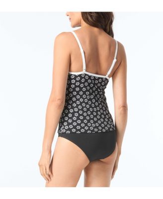 Women's Swim Lexi Fitted Underwire Textured Tankini Top