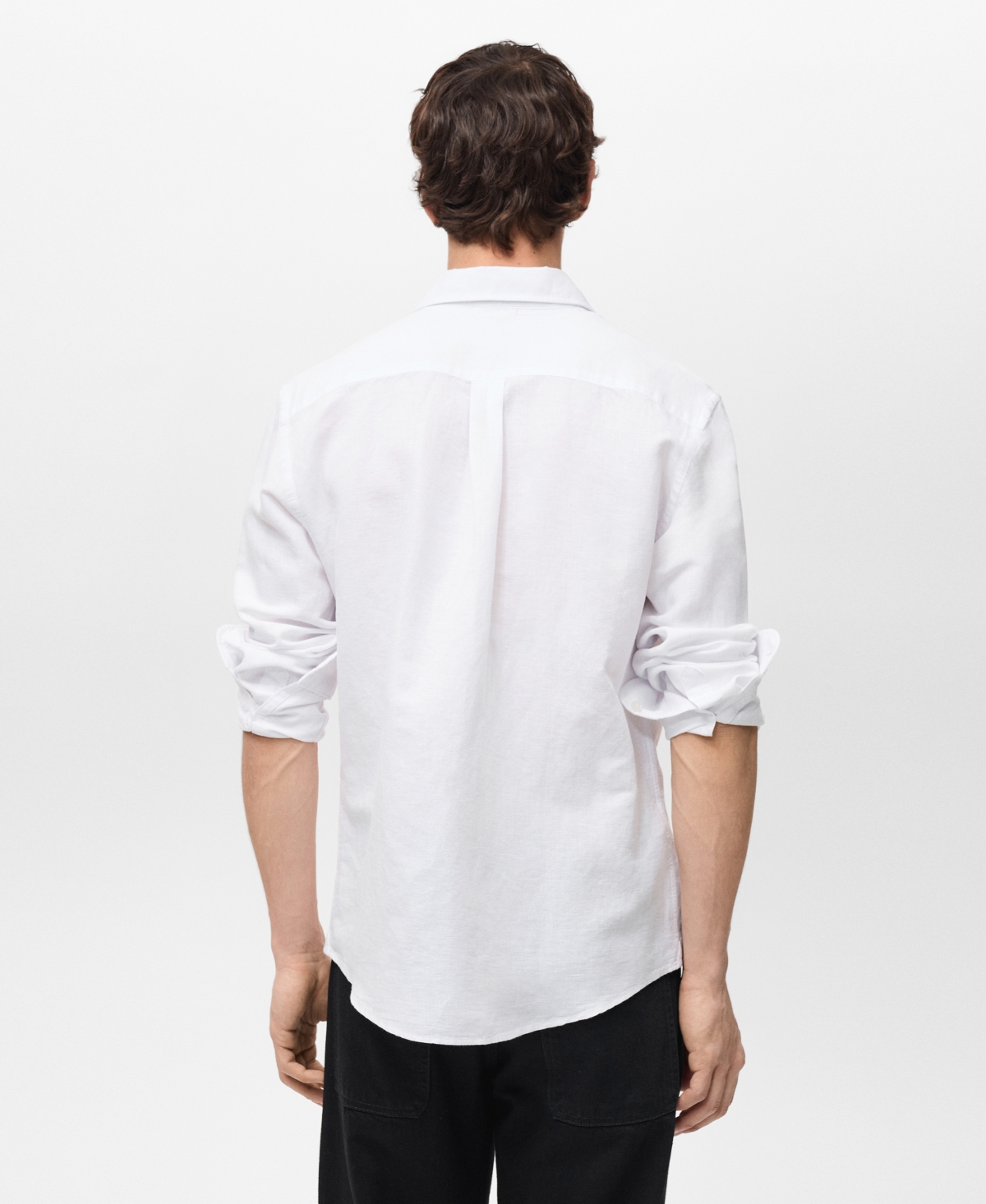 Mango Men's Classic-Fit Linen Shirt
