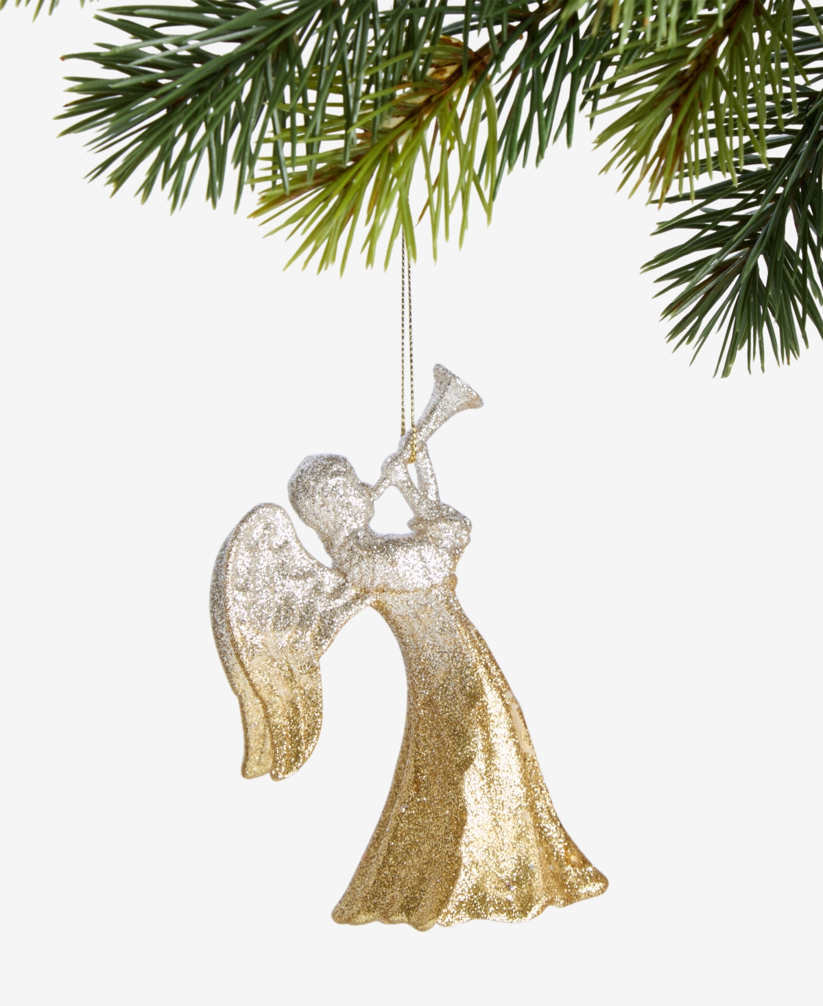 Holiday Lane Blessed Glittered Angel Ornament, Macy's Exclusive In Multi