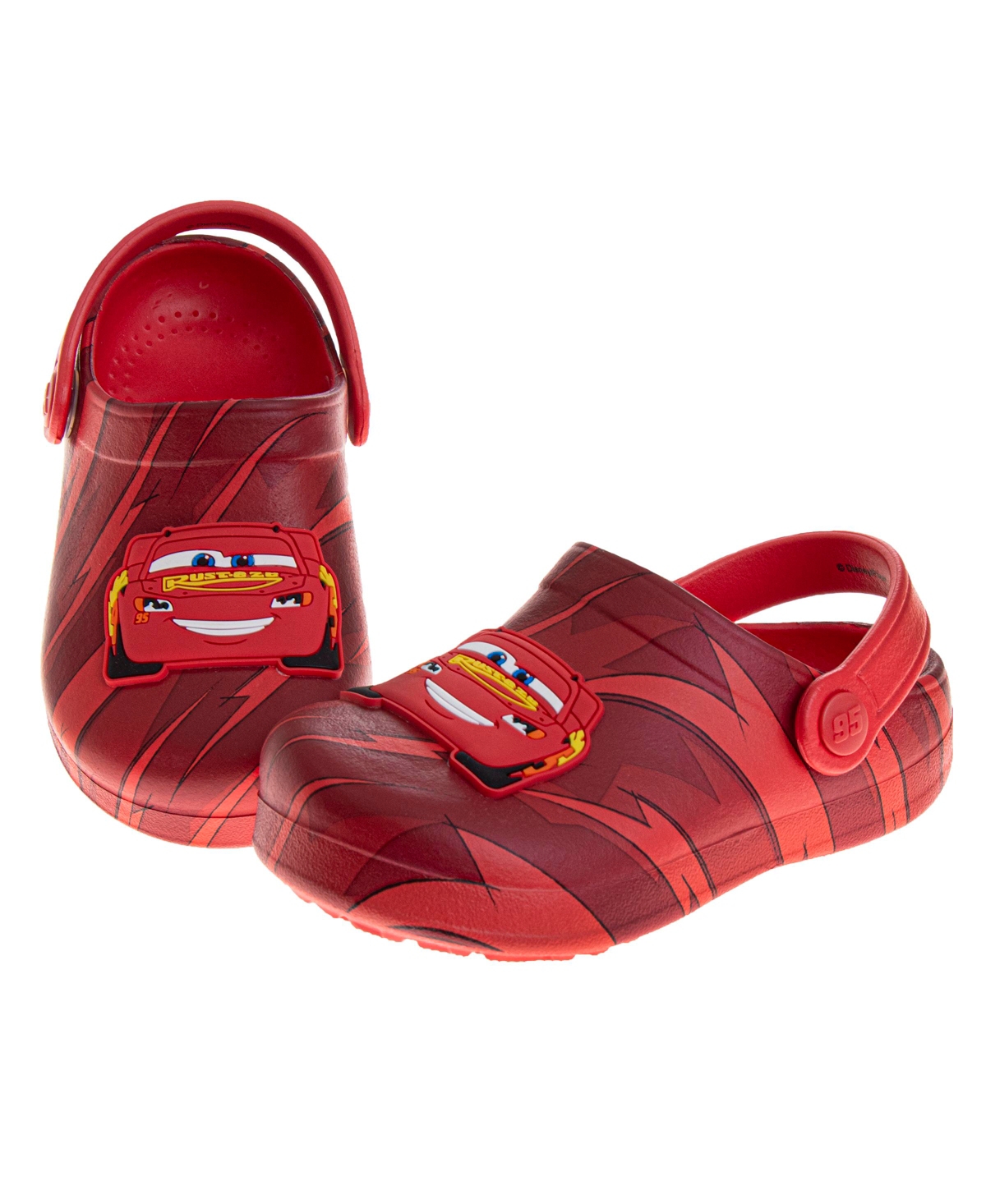 Disney Toddler Boys Cars Lightning McQueen Slip On Clogs