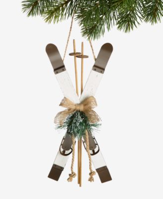 Holiday Lane - Nordic Wonderland Skis Ornament