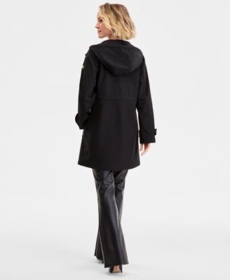 Petite Hooded Anorak Softshell Coat