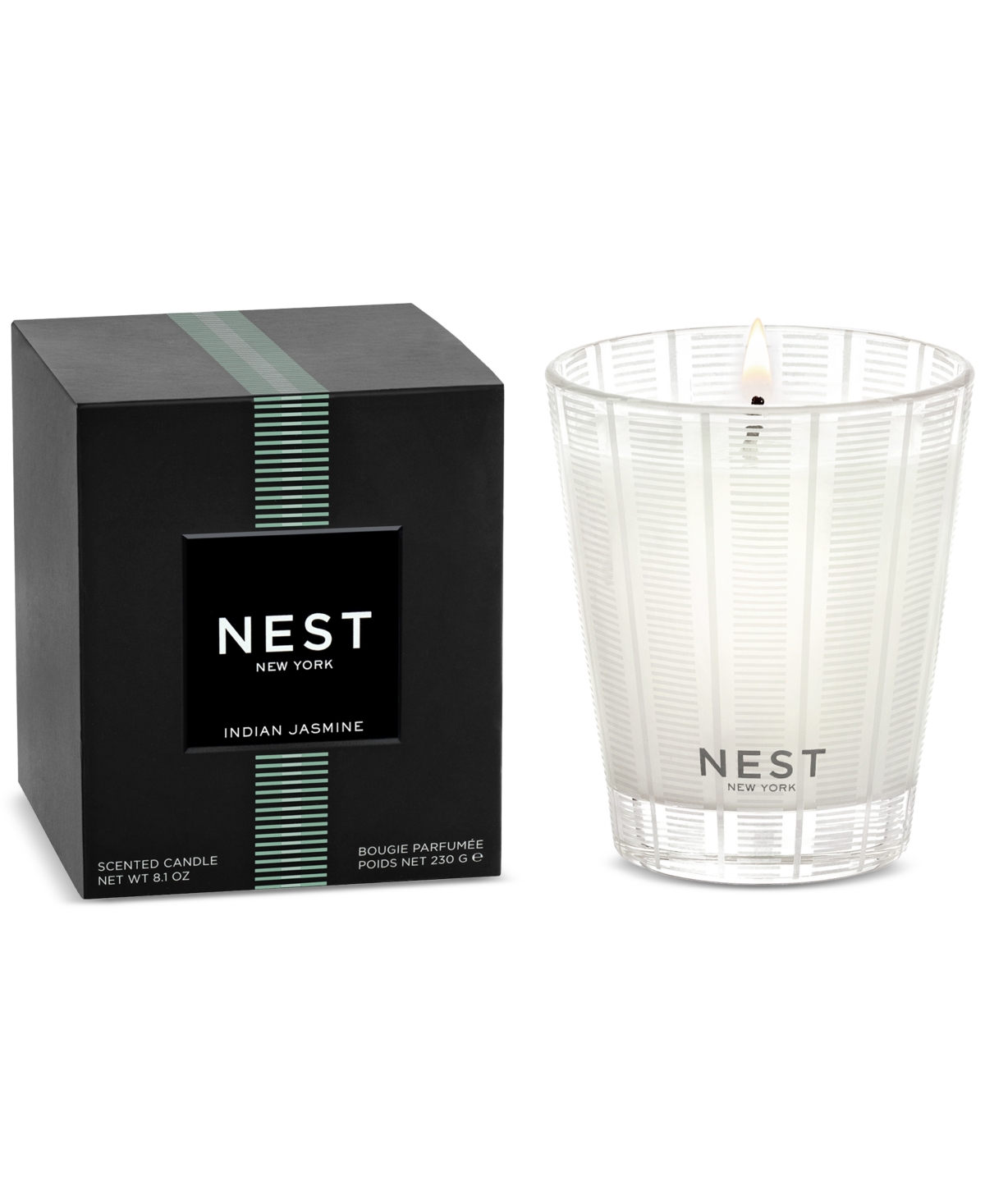 Indian Jasmine Classic Candle, 8.1 oz. - Indian Jasmine