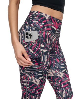Women's Printed High-Waist 7/8 Tights
