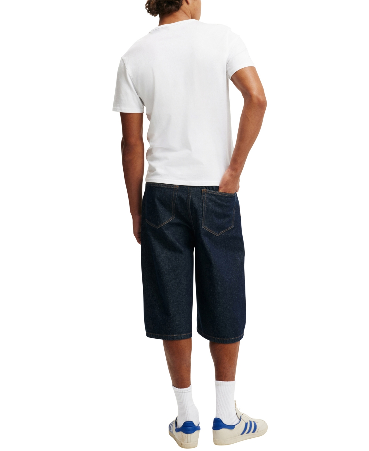 COTTON ON MEN'S SUPER BAGGY JEAN SHORTS 