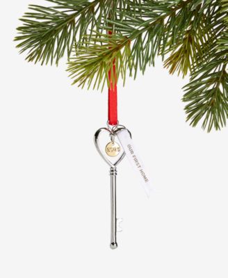 Holiday Lane - Our First Home 2025 Heart Key Ornament