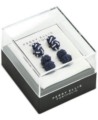 Perry Ellis Portfolio - Men's Silk Knot Cufflinks