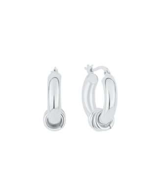 Triple Ring Hoop Earrings