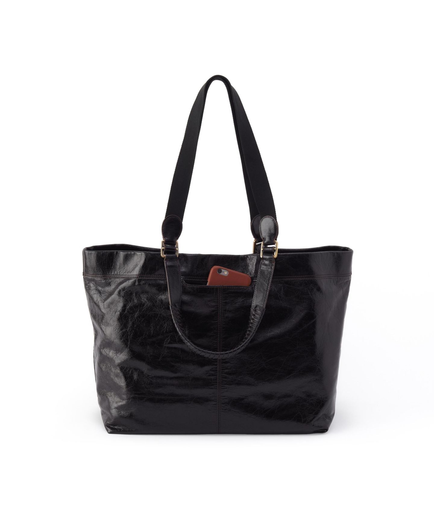 Женская сумка HOBO Romy Max Tote, цвет: Чёрный — фото 2
