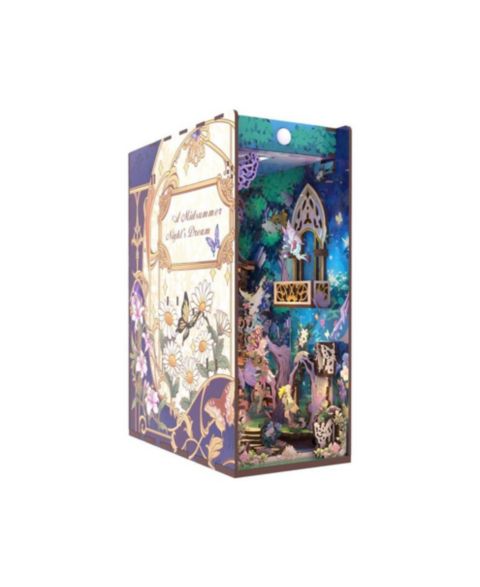 Детские куклы Flash Popup A Midsummer Night's Dream 3D Book Nook Kit with Touch Sensor LED Light, 206-Piece, Ages 14+