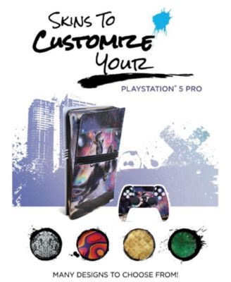 Playstation 5 Pro Bundle with Extra Midnight Black Controller, Plantronics Headset, Pro Gamer Kit, Dual Charge Dock and MightySkins Decal Voucher