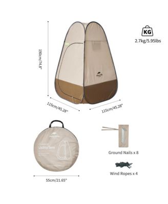 Camping Shower Tent – Portable Privacy Tent for Outdoor Shower, Changing Room, Waterproof, Easy Setup, Breathable & Durable