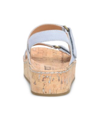 Women's Sloan Round Toe Wedge Sandals