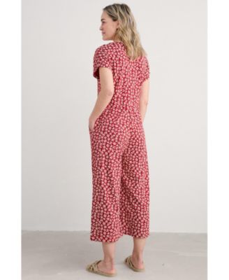 Women's Rose Trellis Jumpsuit