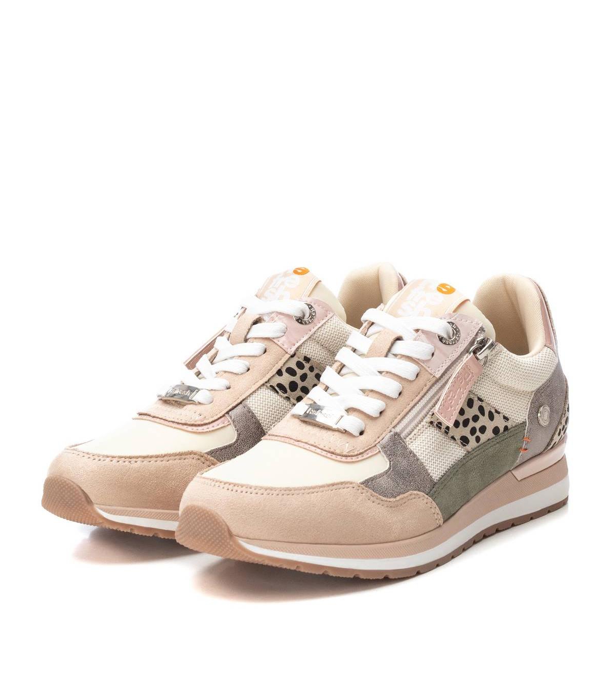 Casual Comfort Women's Sneakers By - Beige