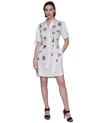 KARL LAGERFELD パッチ ドローストリング フーディ 【関税込】 K/KUILT スモール バックパック | セメント | レディース | KARL