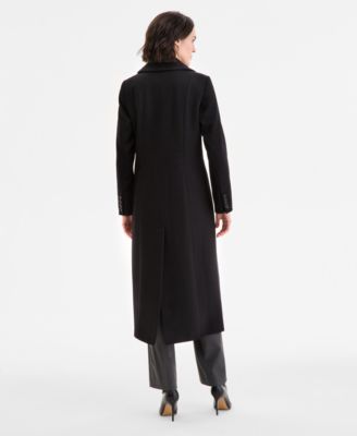 Women's Single-Breasted Maxi Coat