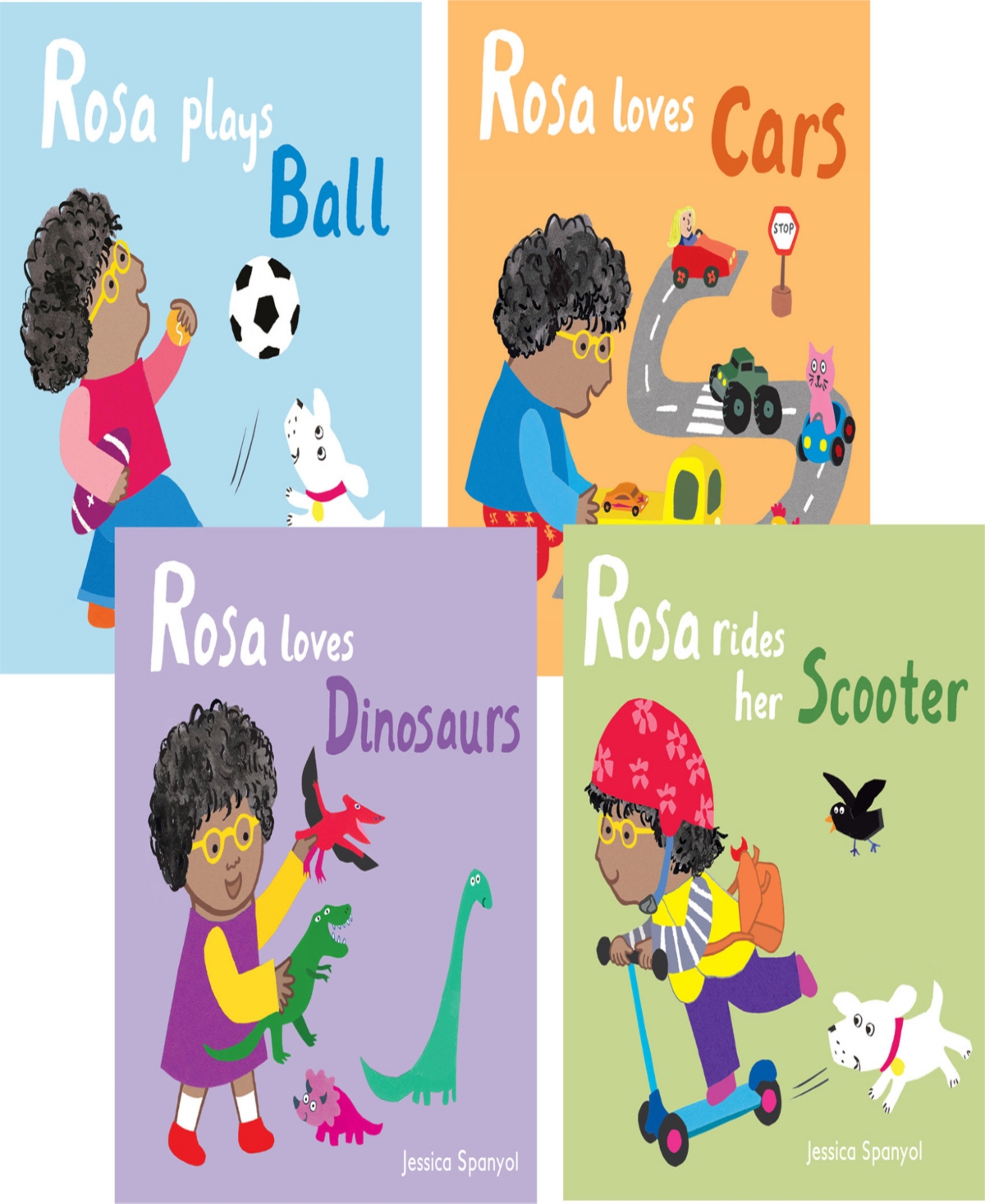 Child's Play Books Rosa Board Books, Set Of 4