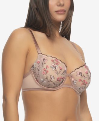 Women's Allure Embroidered Unlined Bra
