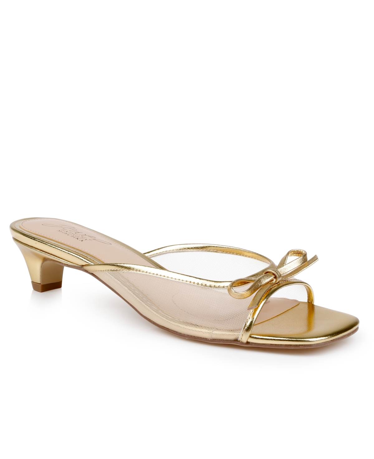 Women's Felisha Evening Slide Sandals - Gold Metallic