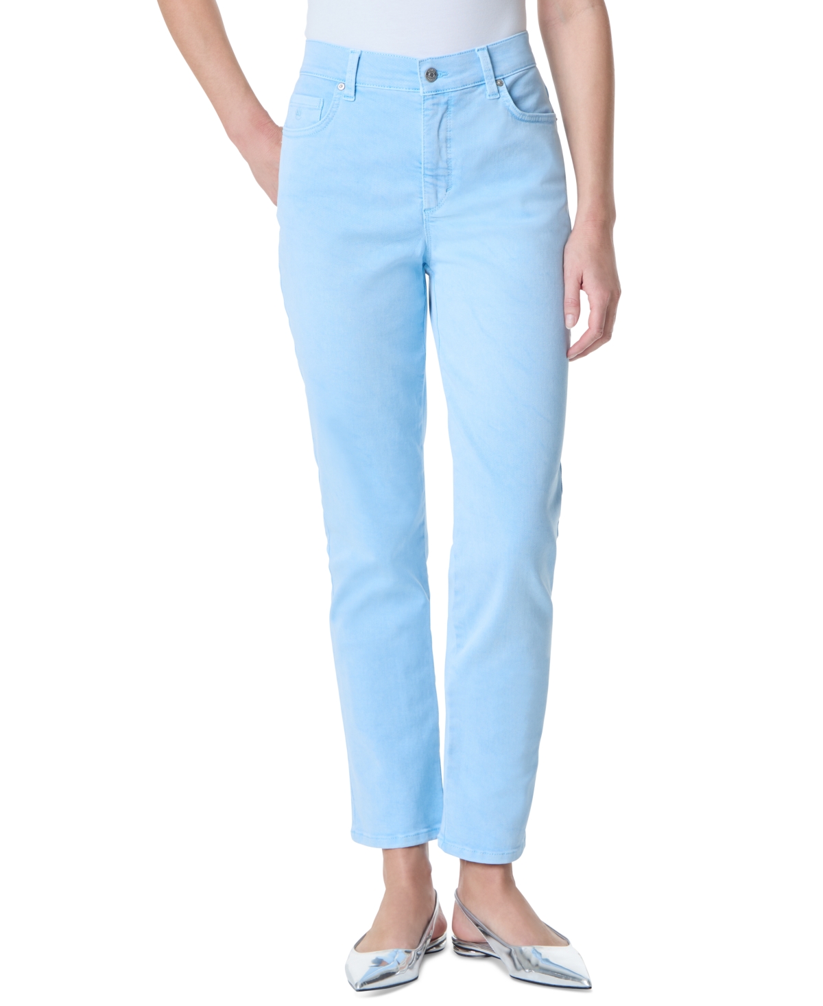 GLORIA VANDERBILT WOMEN'S AMANDA ANKLE STRAIGHT-FIT JEANS 