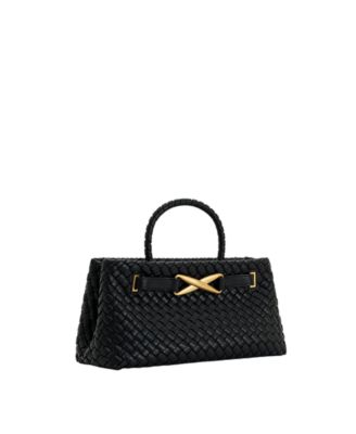 Elora Small Woven Tote Bag