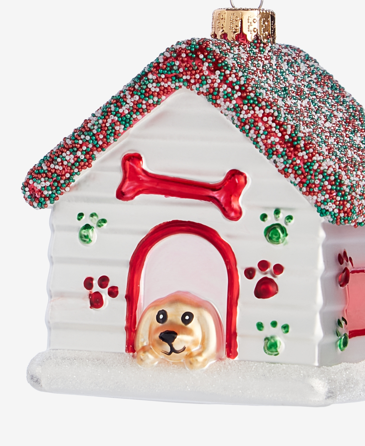 Holiday Lane Pets Dog House Ornament, Macy's Exclusive