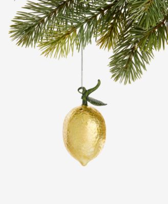 Spirits Glass Lemon Ornament, Macy's Exclusive
