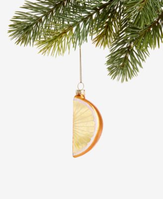 Holiday Lane - Spirits Lemon Wedge Ornament