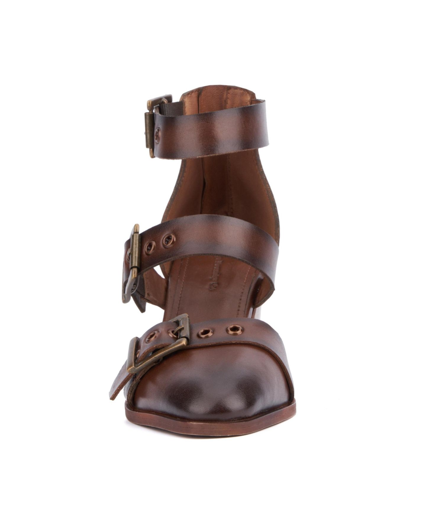Женские сандалии Vintage Foundry Co Kaydence Heel, цвет: Коричневый — фото 8