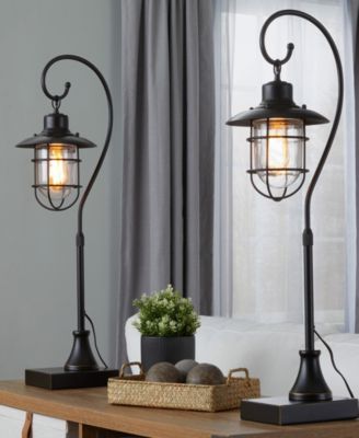 33" Metal Landen Contemporary Task Lamp, Set of 2