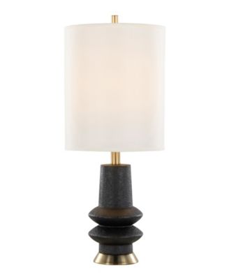 26" Polyresin Lloyd Contemporary Table Lamp, Set of 2