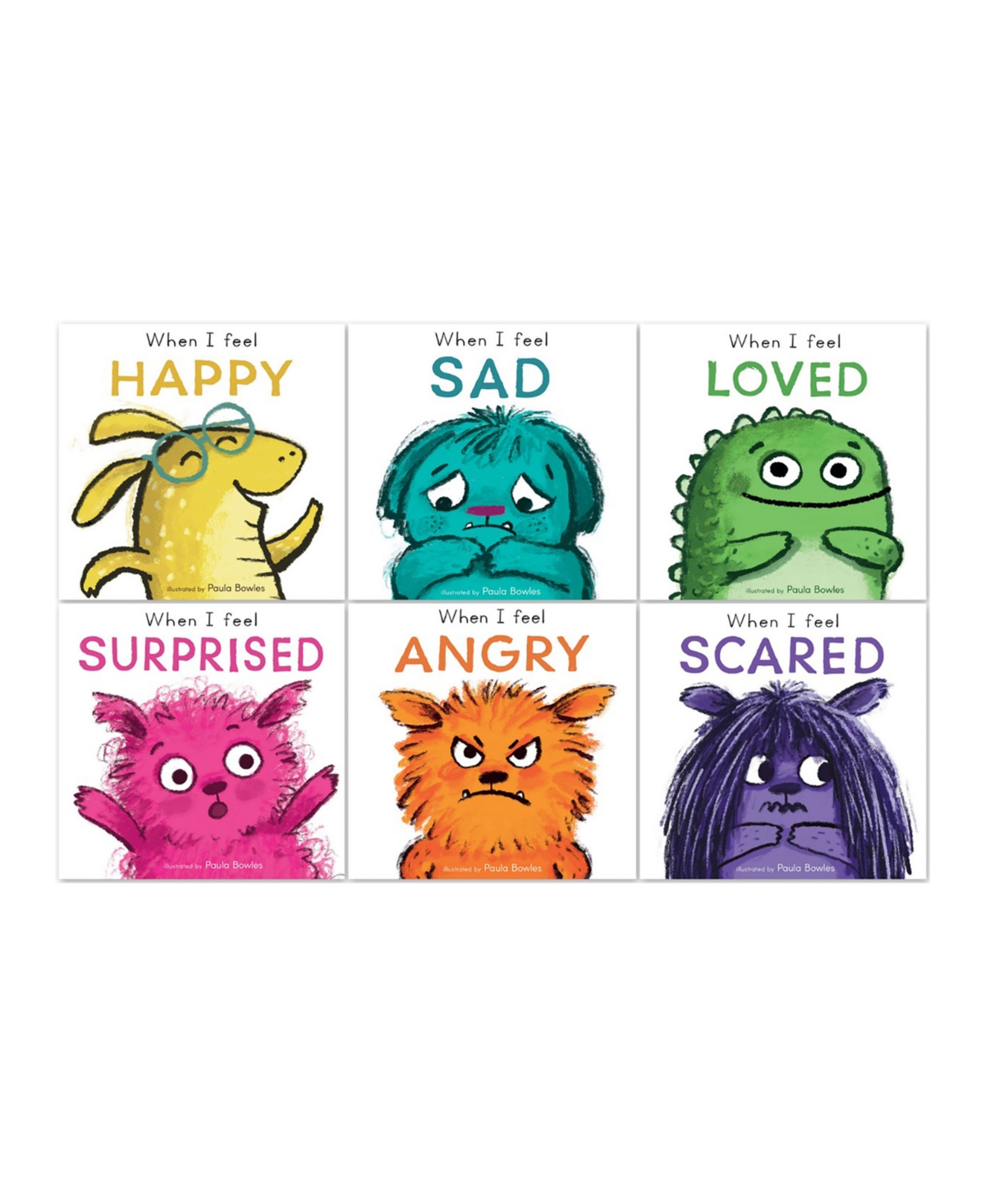 Child's Play Books First Feelings Board Books, Set Of 6